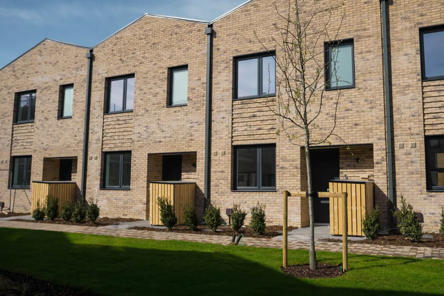 The Skylark three-bedroom properties.